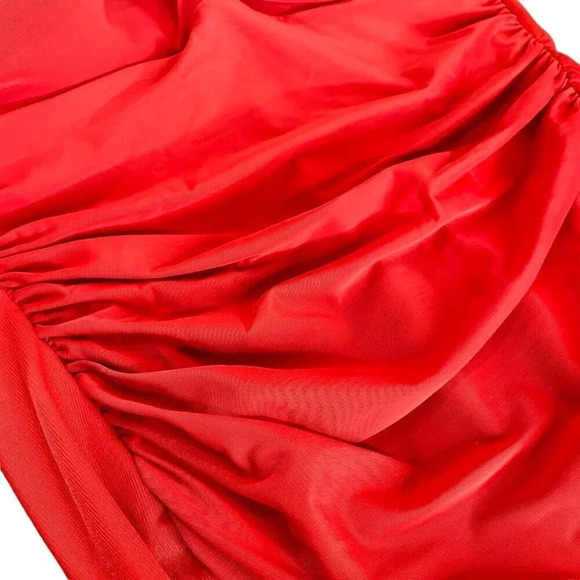 MIRACLESUIT Red Rock Solid Madrid Strapless One Piece - Picture 11 of 13